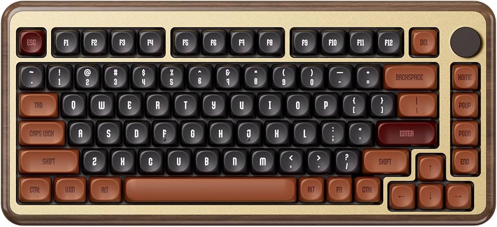 Amazon | 【国内正規品】Akko(アッコ) MU02 木製キーボード 75%英語