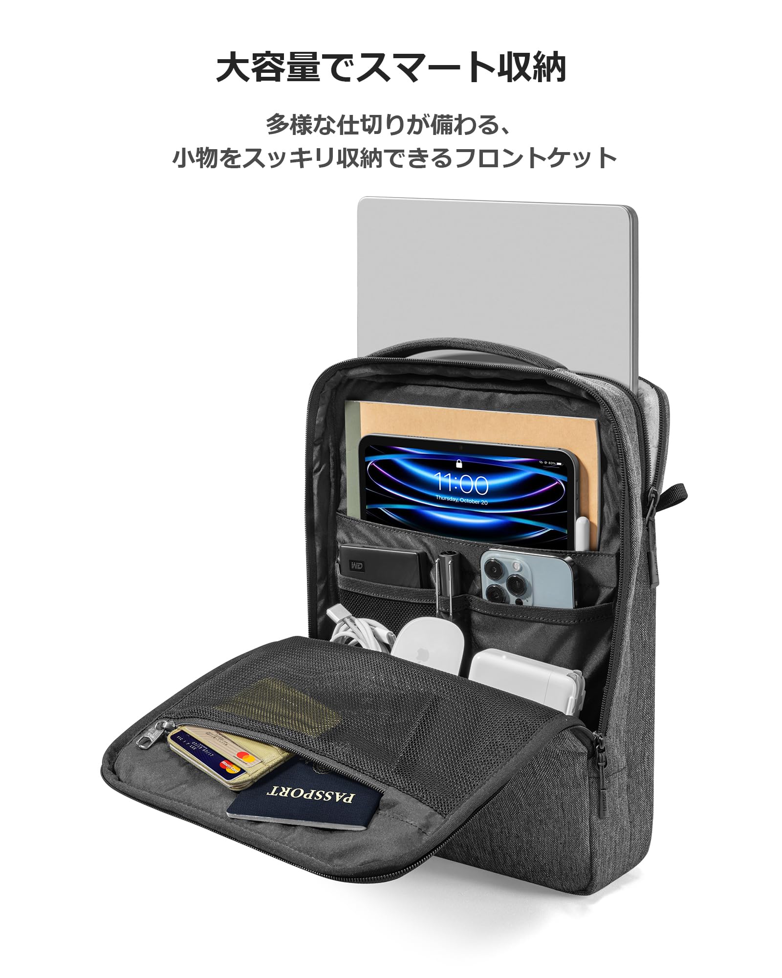 Amazon.co.jp: [tomtoc] 11.8-14インチ PCバッグ 14インチ MacBook Pro