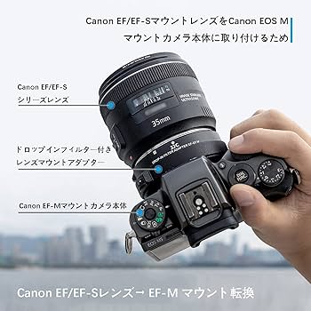 Amazon | JJC EF-EOS M ドロップインフィルターマウントアダプター CPL