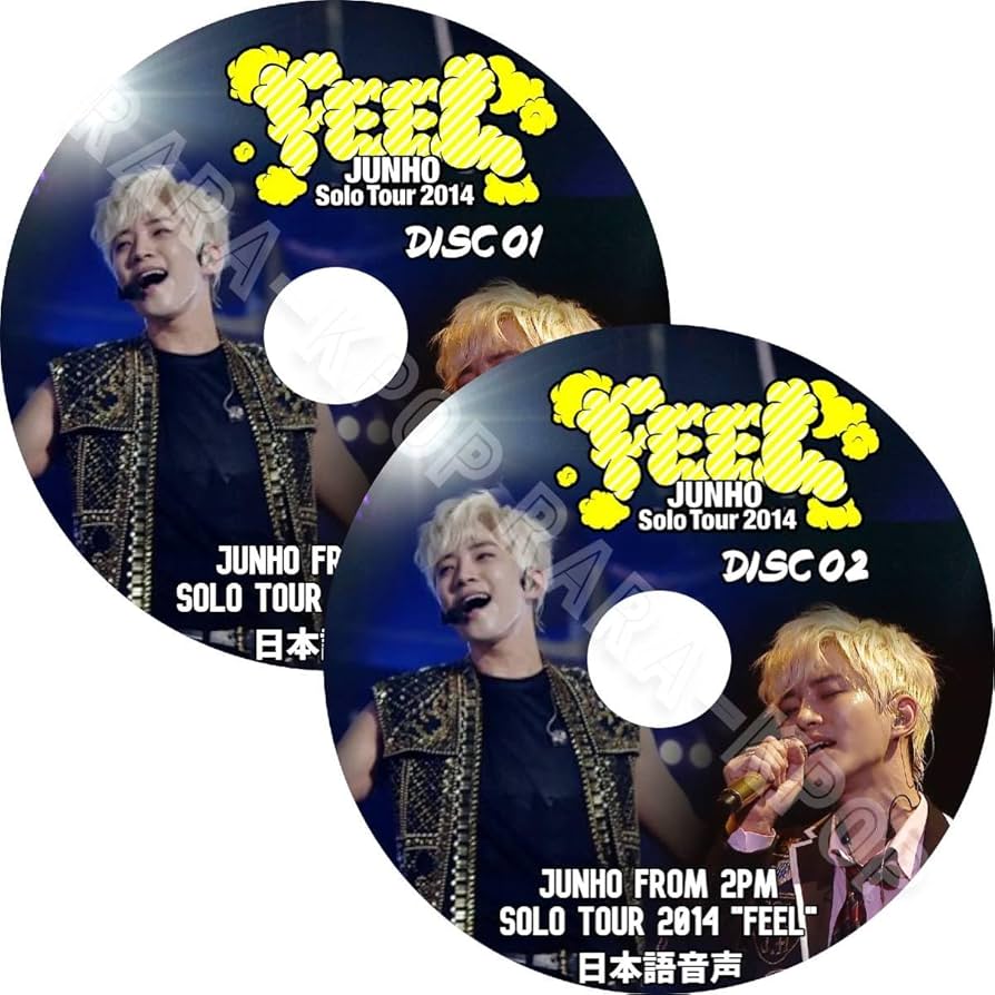 Amazon.co.jp: JUNHO DVD From 2PM Solo Tour 2014 FEEL ジュノ 2枚組