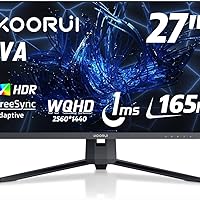 Amazon.co.jp: KOORUI 27インチ ゲーミングモニター 27E1QA QHD 2560