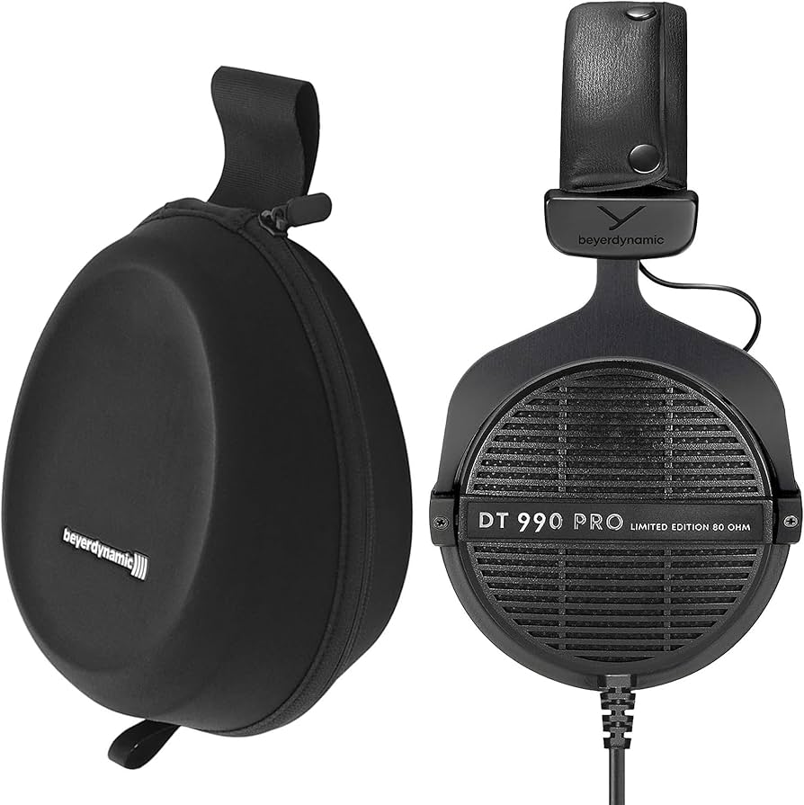 Amazon.com: beyerdynamic DT 990 PRO 80 Ohm Black and DT Hardcase