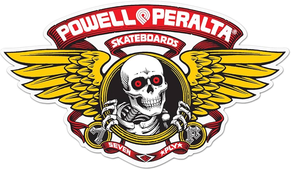 Amazon | Powell-Peralta スケートボード用ステッカー 翼状リッパー