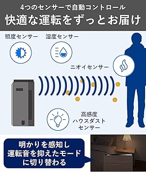 Amazon | パナソニック 加湿空気清浄機 ナノイーX搭載 ~31畳 花粉を