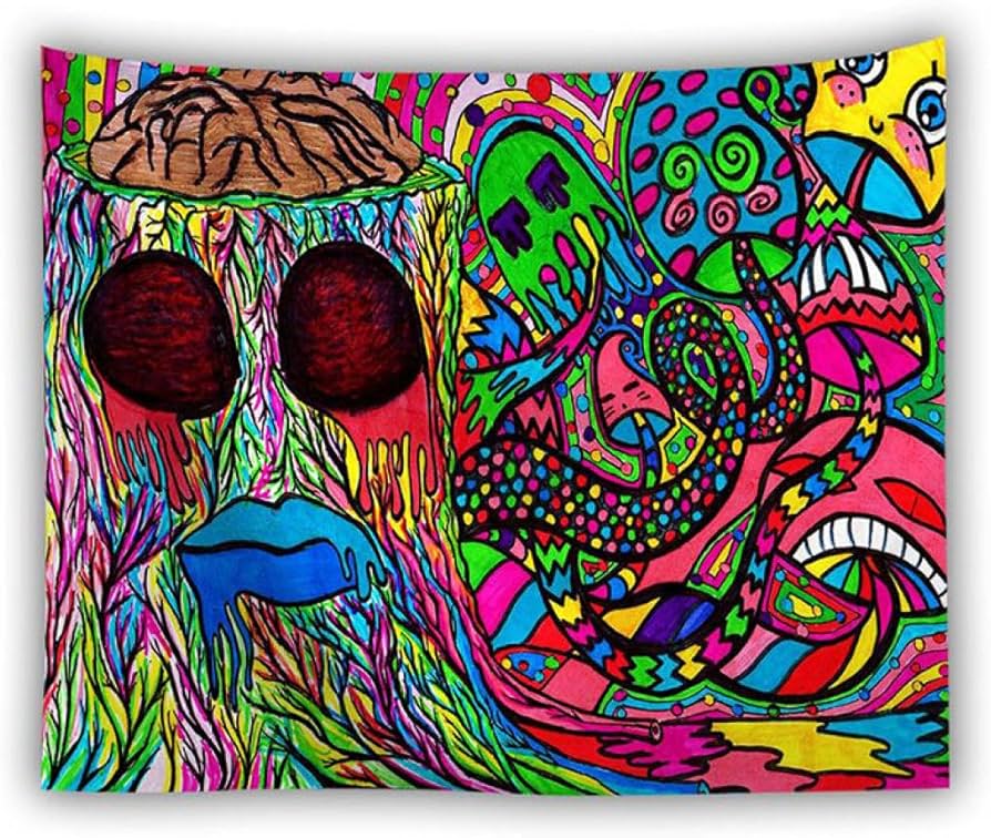 Amazon.co.jp: マルチカバー インテリア 生地 タペストリー