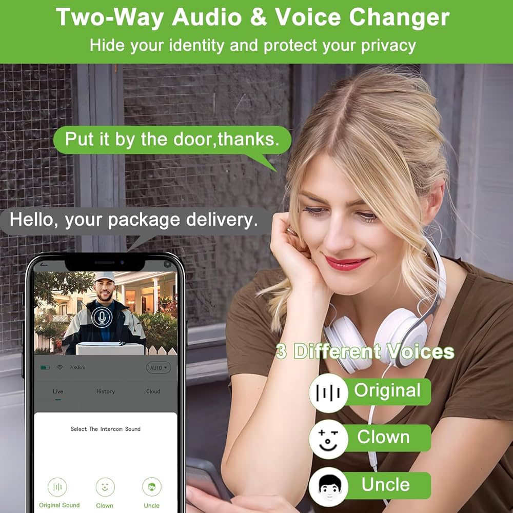Amazon.co.jp: インターホン ワイヤレス 工事不要 カメラ付き ドアホン