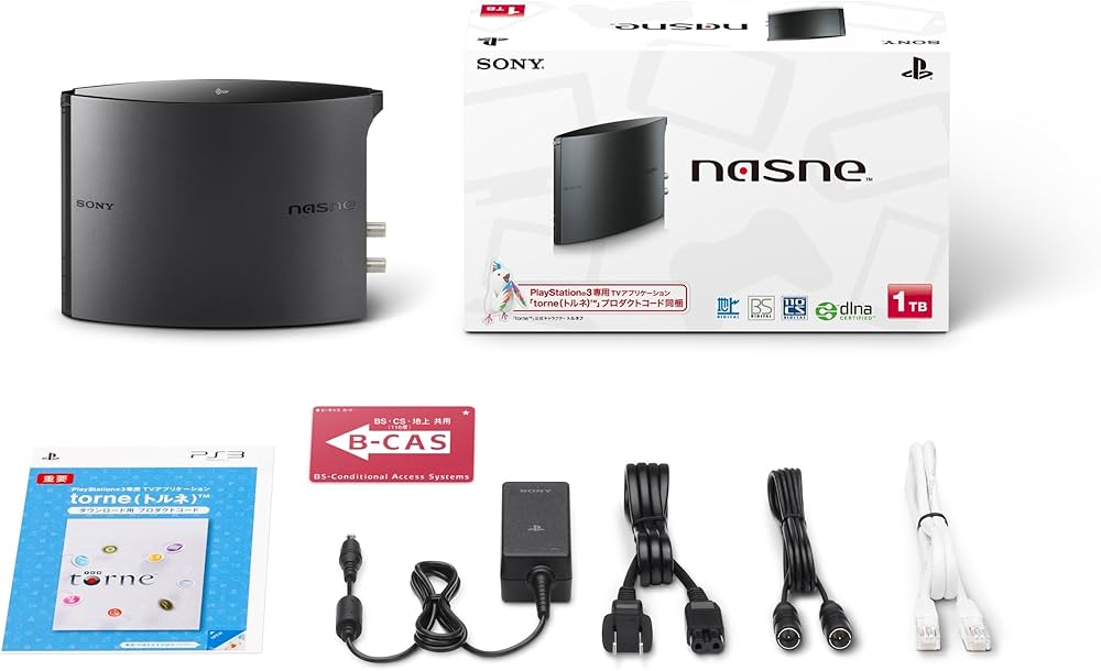 Amazon | nasne 1TBモデル (CECH-ZNR2J)【メーカー生産終了】 | 周辺