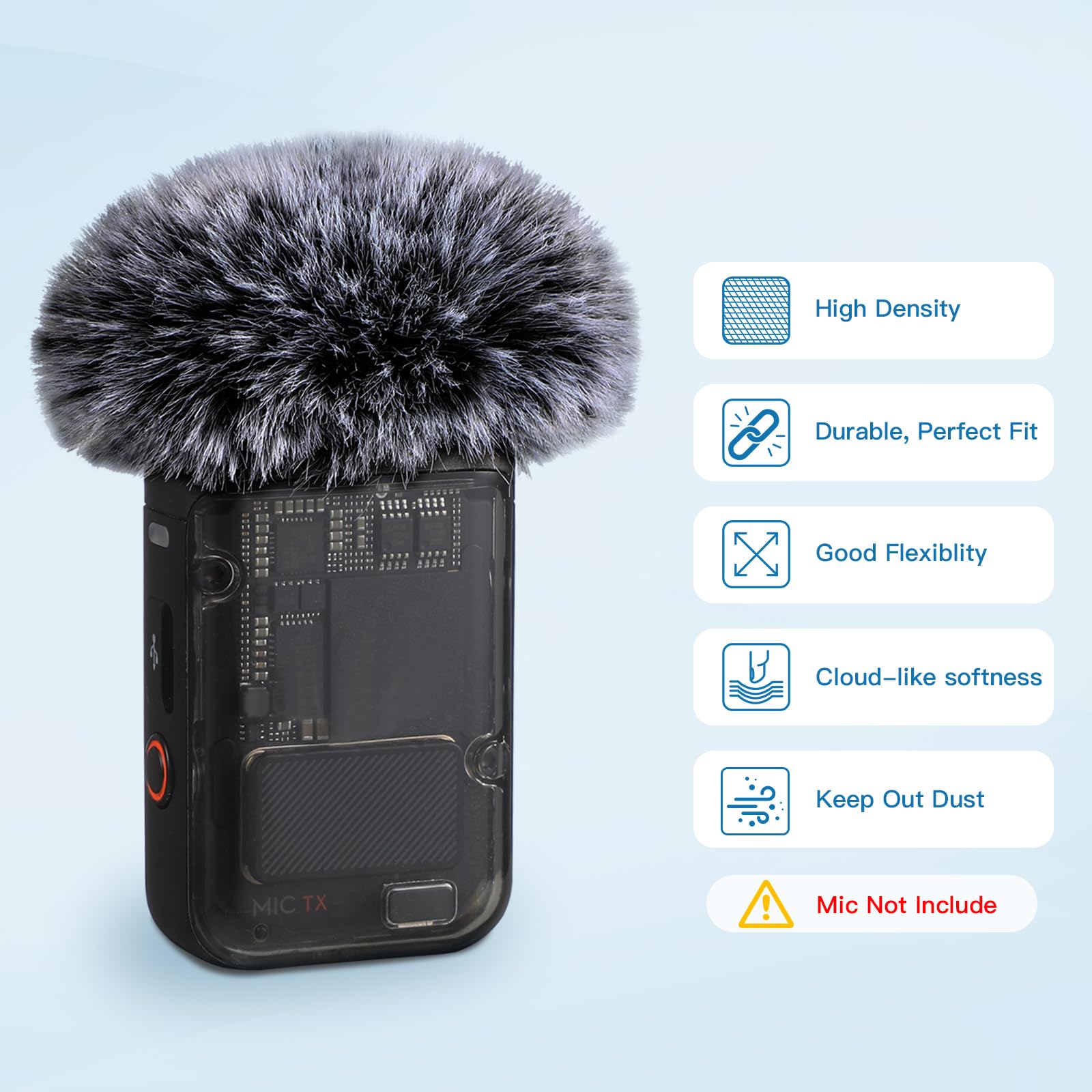 Amazon.com: ZealSound DJI MIC 2 Windscreen Pop Filter for DJI MIC