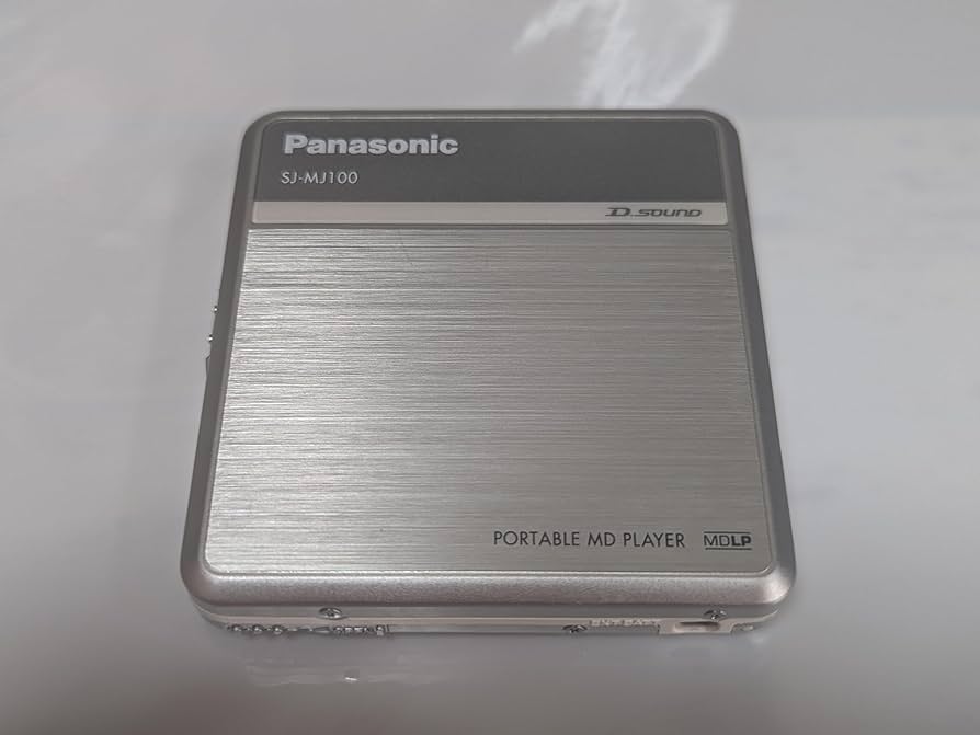 Amazon.co.jp: Panasonic D‐SOUND ポータブルMDプレーヤー シルバー SJ