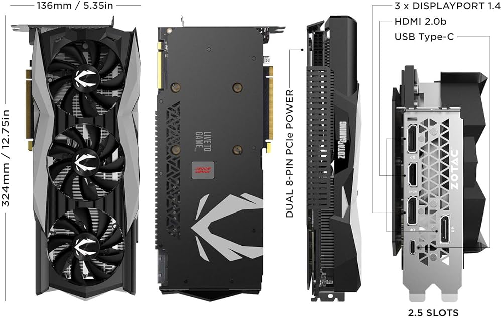 Amazon | GAMING GeForce RTX 2080 AMP Extreme Graphics Card | ZOTAC