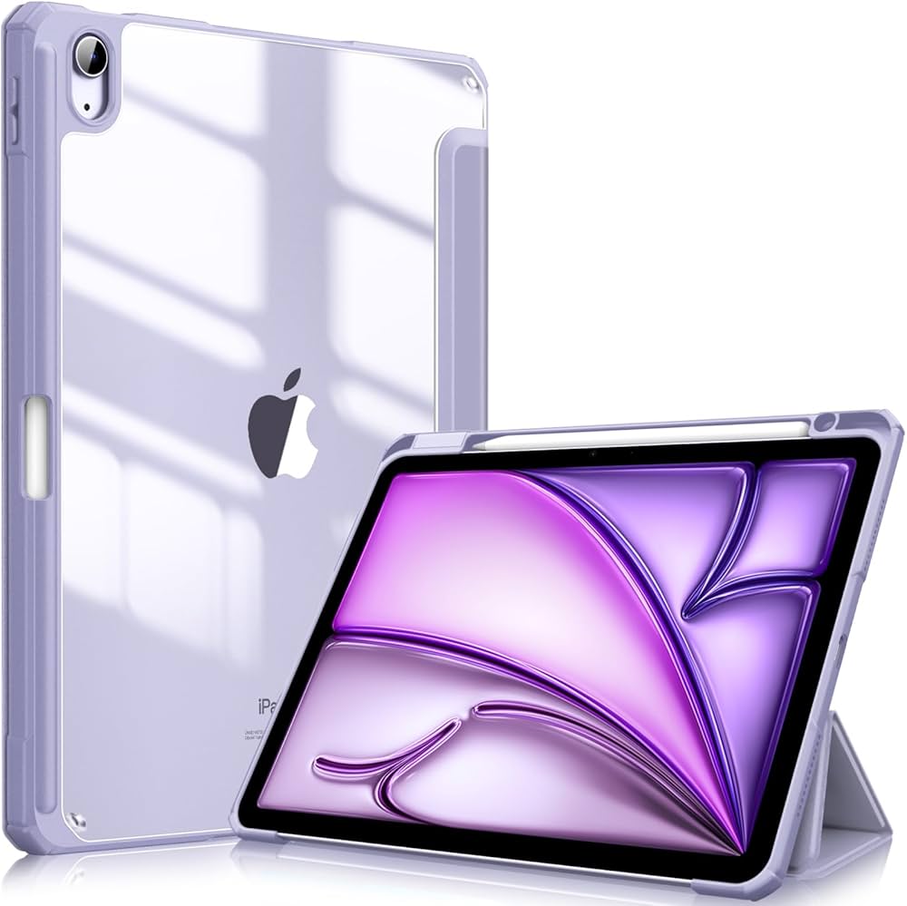 Amazon.com: Fintie Hybrid Slim Case for iPad Air 11-inch M4/M3/M2