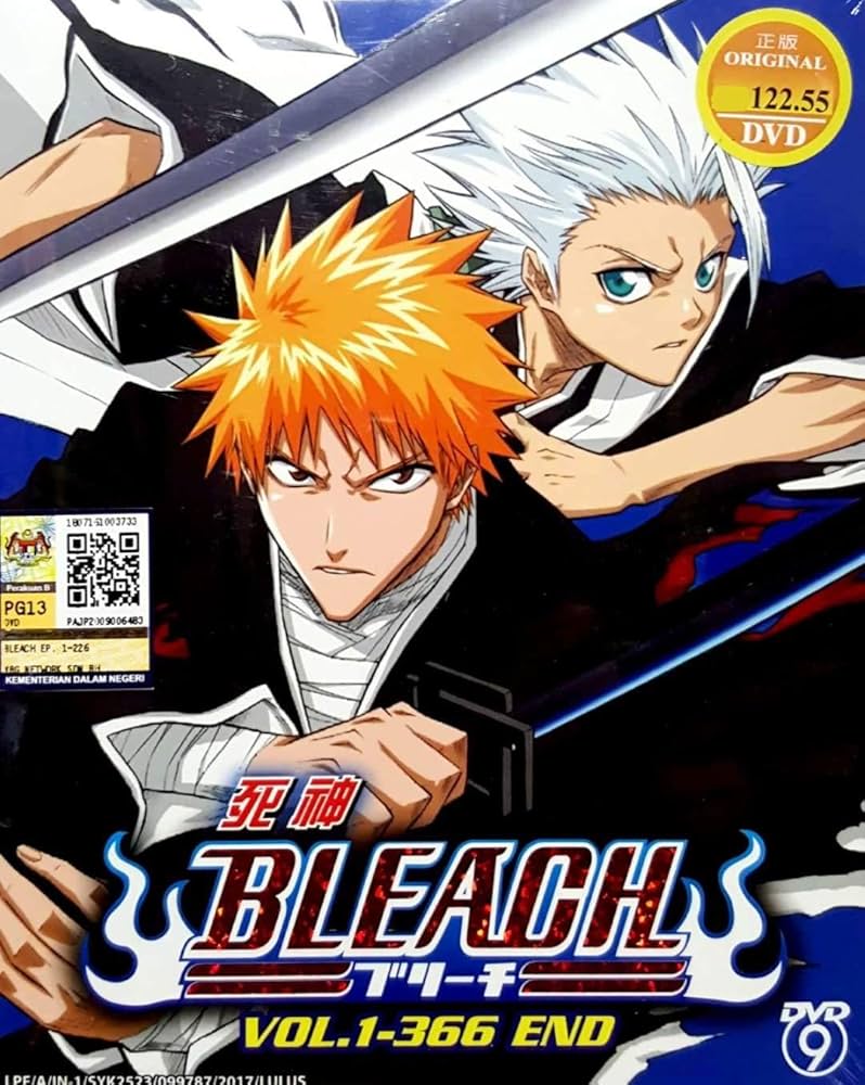 BLEACH - COMPLETE ANIME TV SERIES DVD BOX SET (366 EPISODES