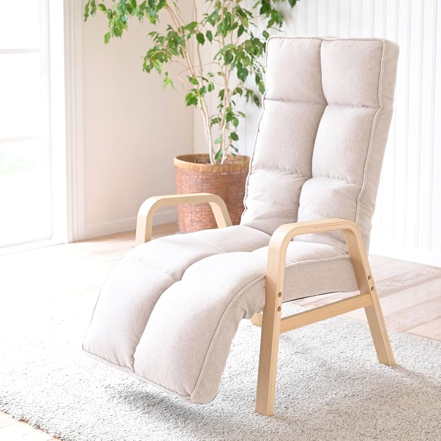 Amazon｜山善(YAMAZEN) リラックスチェア オットマン付き