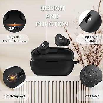 Amazon | LDSXAY Beats Solo Budsケースカバー、ソフトシリコン耐衝撃