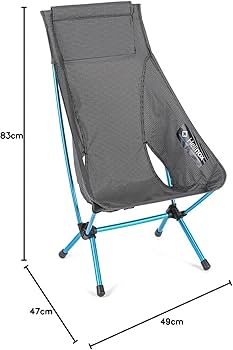 Amazon.co.jp: ヘリノックス Helinox チェアゼロ ハイバック ブラック