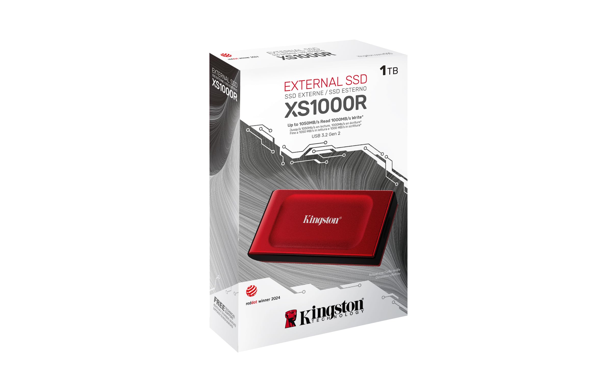 Amazon.co.jp: Kingston (キングストン) XS1000R 1TB SSD | ポケット
