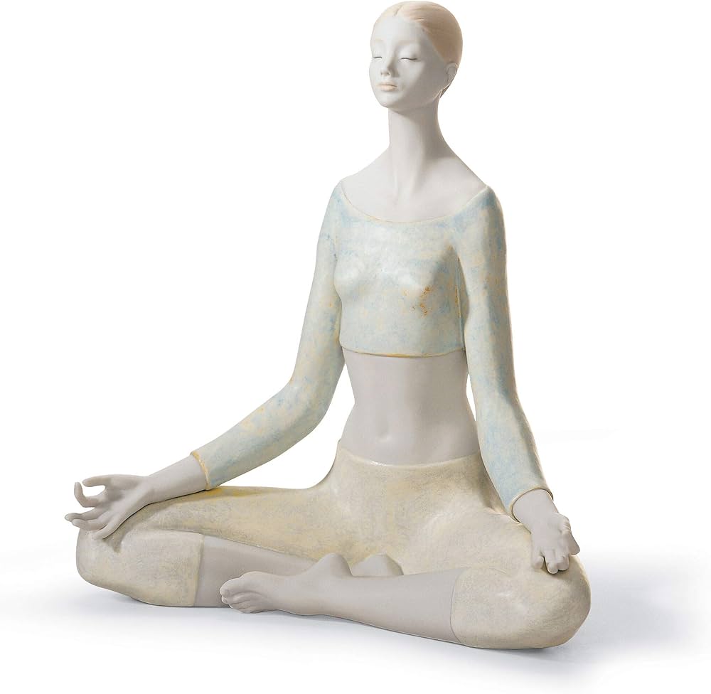 Amazon.co.jp: リヤドロ LLADRO Yoga＜瞑想＞ 01018057（並行品