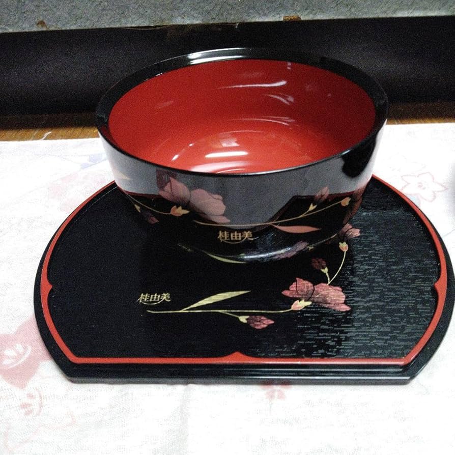 Amazon | 桂由美 どんぶり どっしり椀 多用盆 お箸 各5個組セット