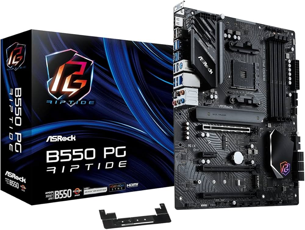 Amazon | ASRock マザーボード B550 PG Riptide AMD Ryzen 5000