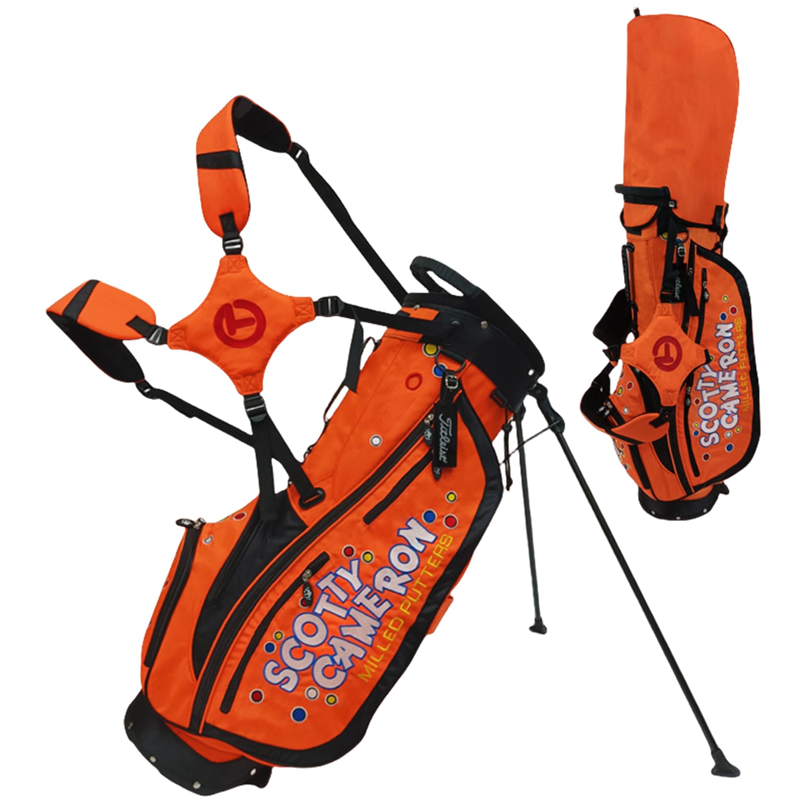 Amazon.co.jp: グゴルフバッグ 練習用 スタンド式 クラブケース ゴルフ