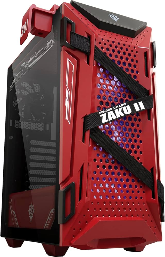 Amazon | ASUS TUF Gaming GT301 ZAKU II Edition ATX ミッドタワー