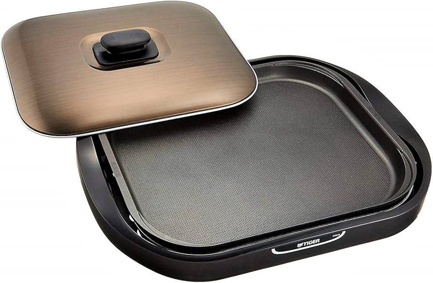 Amazon | タイガー ホットプレート 平面 プレート 1枚 タイプ ブラウン