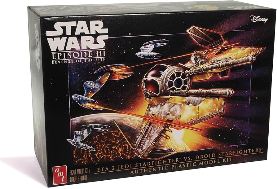 Amazon.com: AMT Star Wars Model Kit (The Phantom Menace Jedi