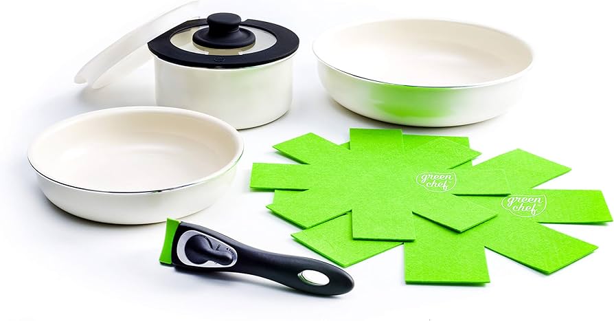 Amazon.co.jp: グリーンシェフ(GreenChef) クリックパン ホワイト