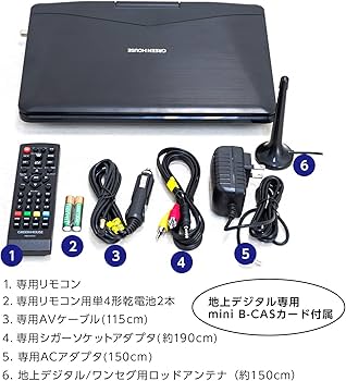 Amazon | グリーンハウス 11.4型ワイド 地デジ・ワンセグ搭載