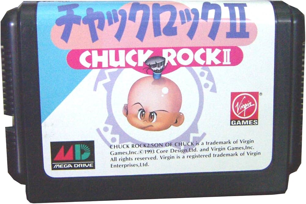 Amazon.co.jp: チャックロック2 MD 【メガドライブ】 : Video Games