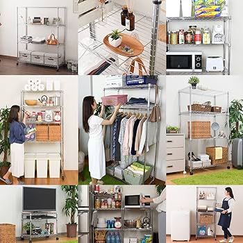 Amazon.co.jp: ドウシシャ ルミナス互換 メタルルミナスラック 幅120 4