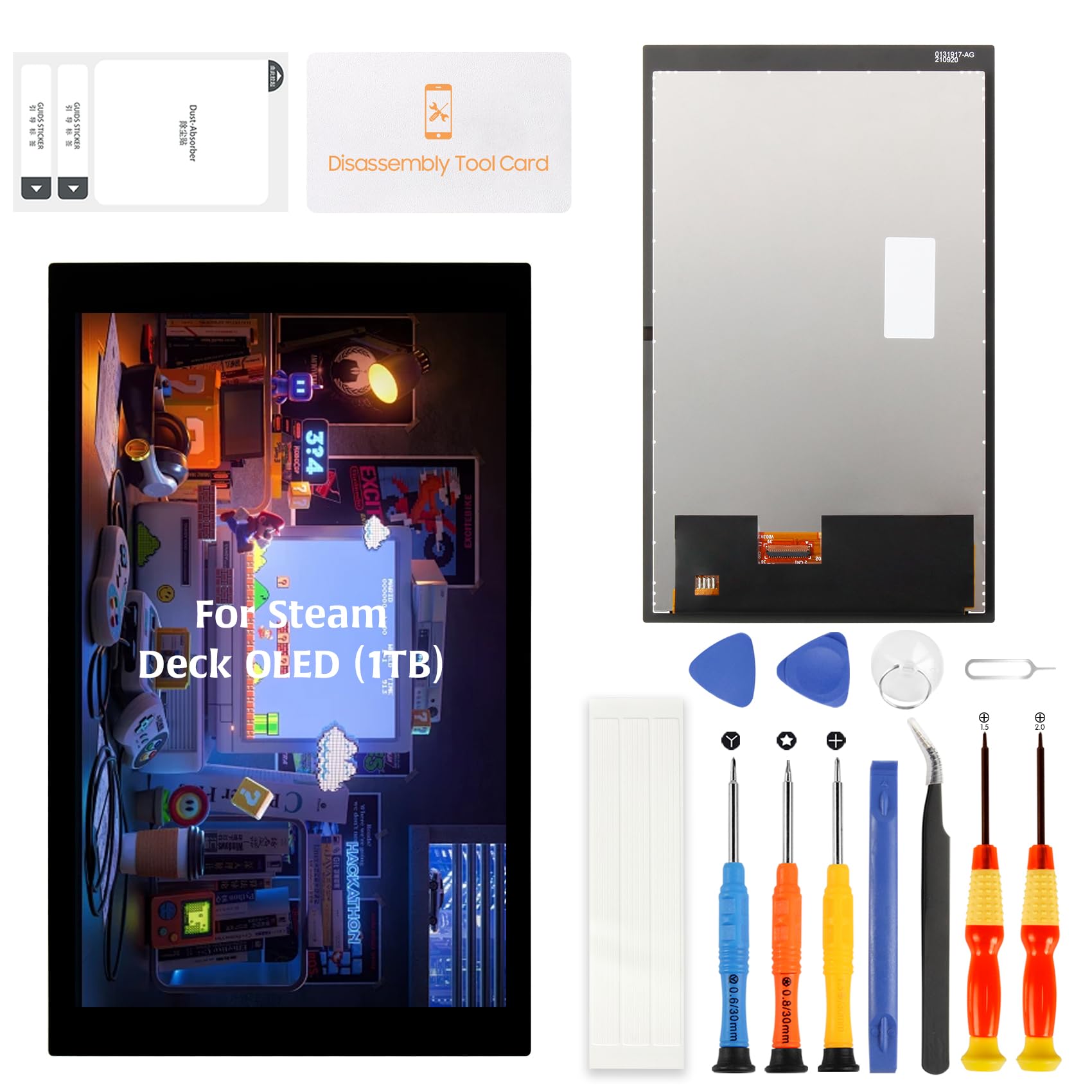 Amazon.com: Olivechard For Steam Deck OLED 2023 1TB Matte Screen