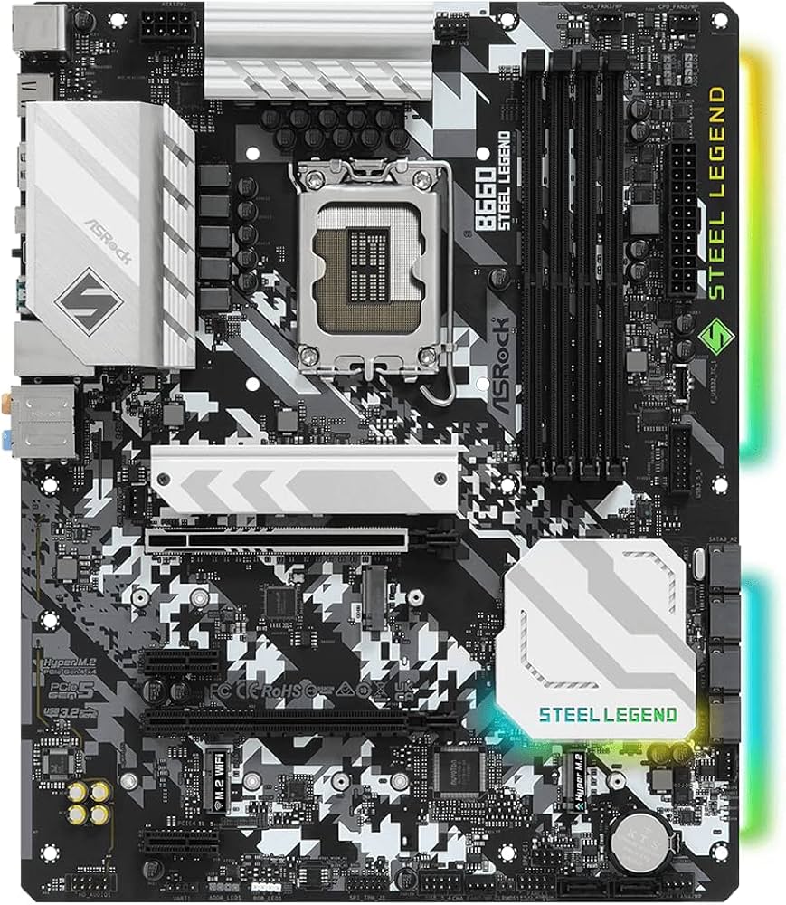 Amazon | ASRock マザーボード B660 Steel Legend Intel シリーズ 第12