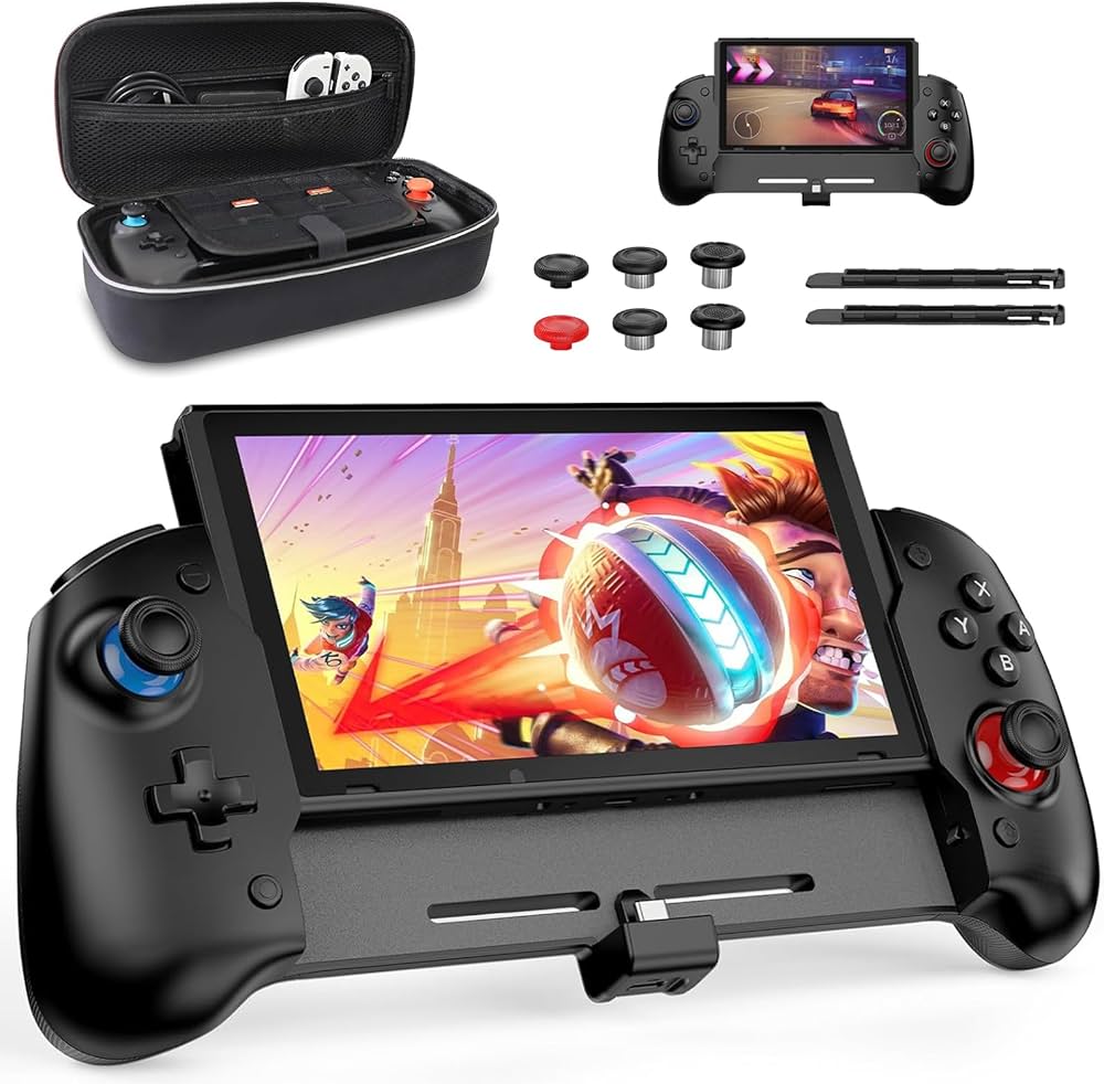 Amazon.com: NexiGo Switch Accessories Essential Kit, Hall Effect