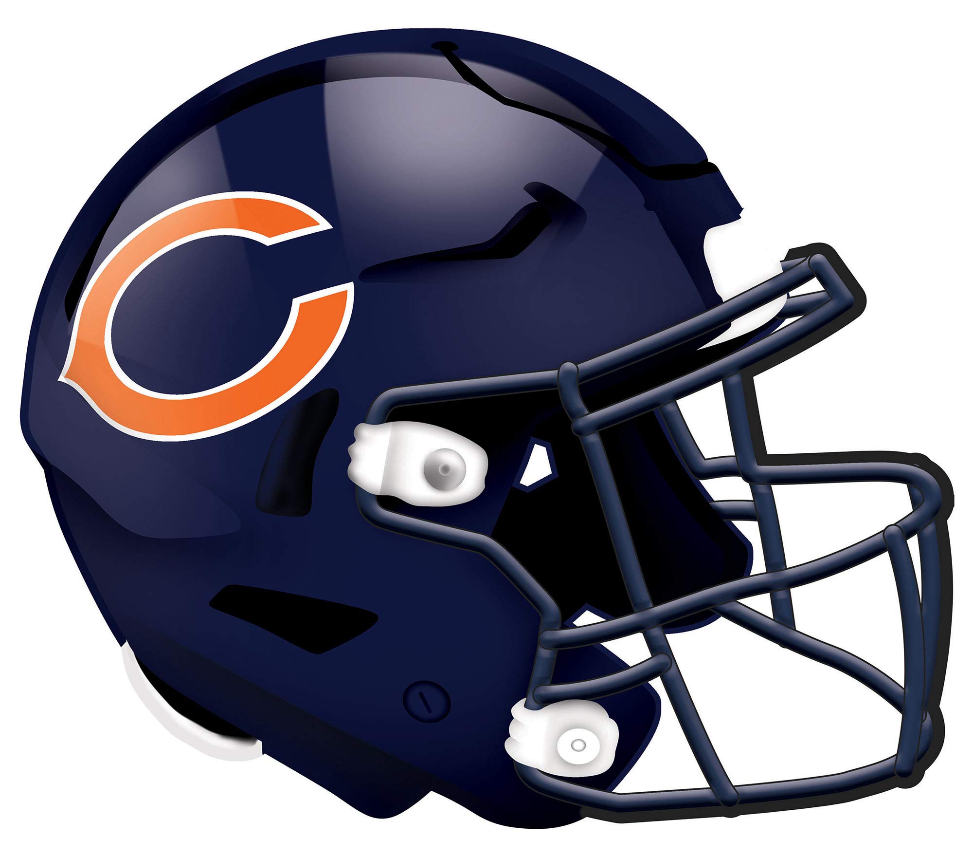 NFL Chicago Bears Unisex Chicago Bears Authentic Helmet, Team