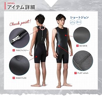 Amazon | RSS SURF ウェットスーツ ショートジョン クラシック スキン