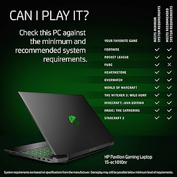 Amazon.co.jp: HP Pavilion Gaming 15 ノートパソコン NVIDIA GeForce