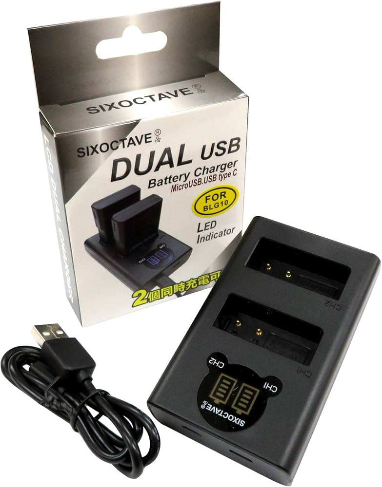 Amazon | SIXOCTAVE DMW-BLE9 / DMW-BLG10 用 デュアル USB 急速互換