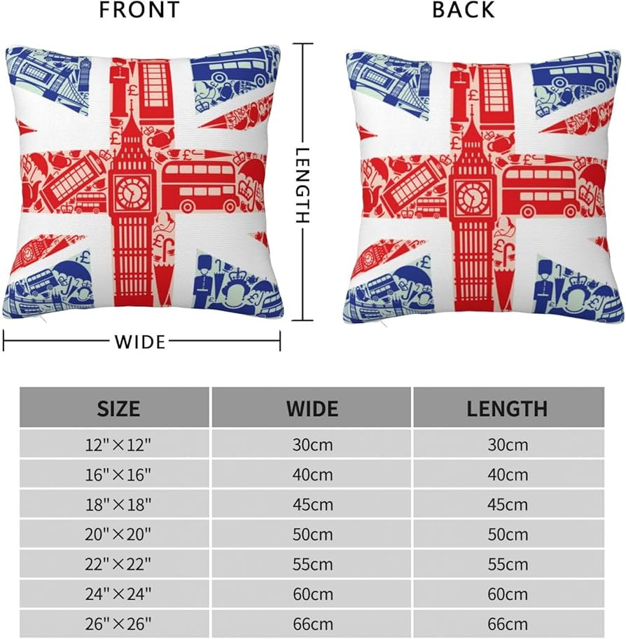 Amazon.co.jp: イギリス ユニオン ジャック 国旗柄 クッションカバー