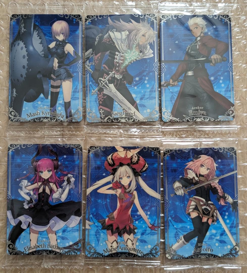 Amazon.co.jp: Fate Grand Order FGO ウエハース1 全25種 フルコンプ