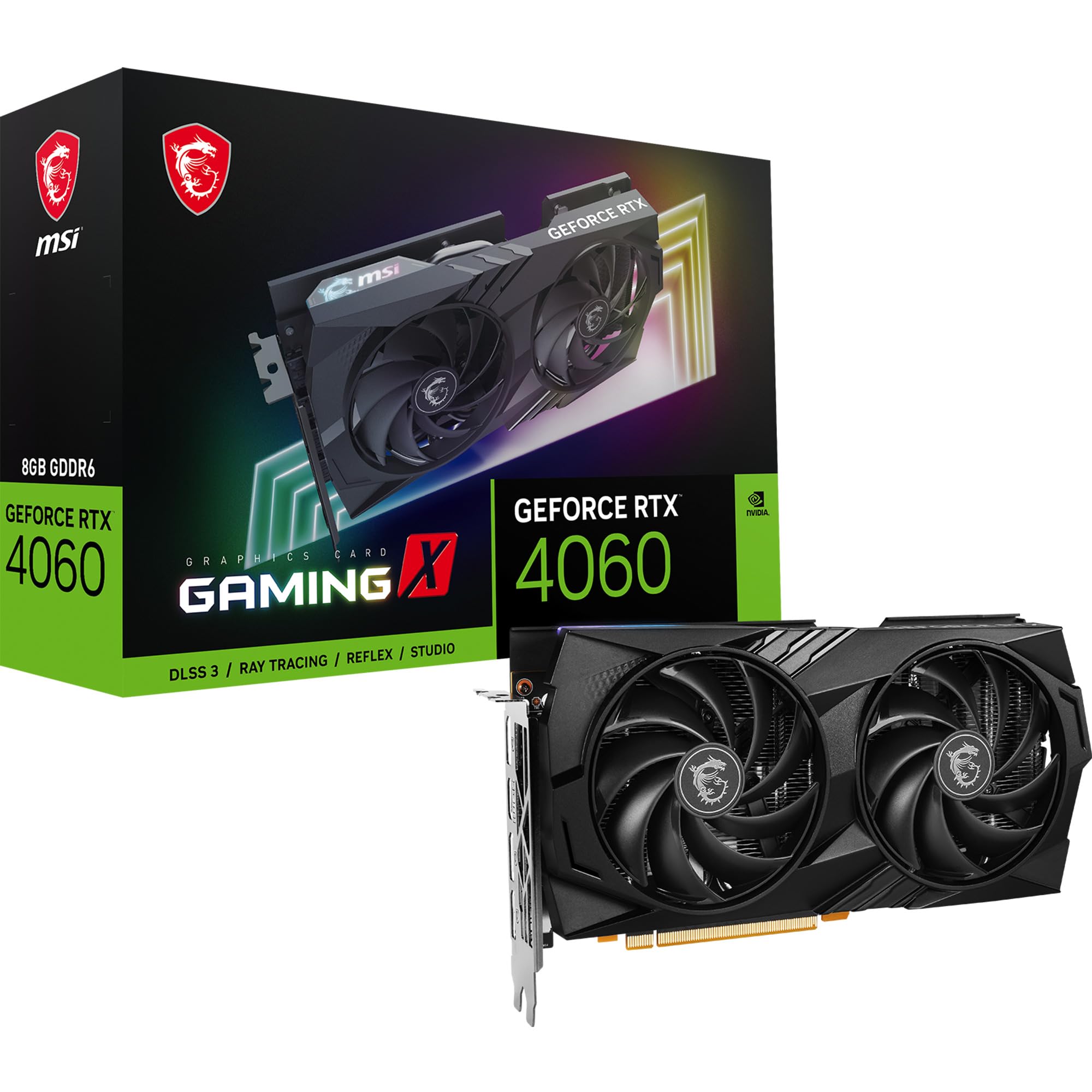 Amazon.com: MSI GeForce RTX 4060 Gaming X 8G Graphics Card - RTX