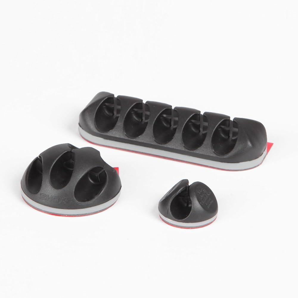 Amazon.co.jp: iSHOXS ケーブル クリップ セット - 1 (8 個入)、3 (2