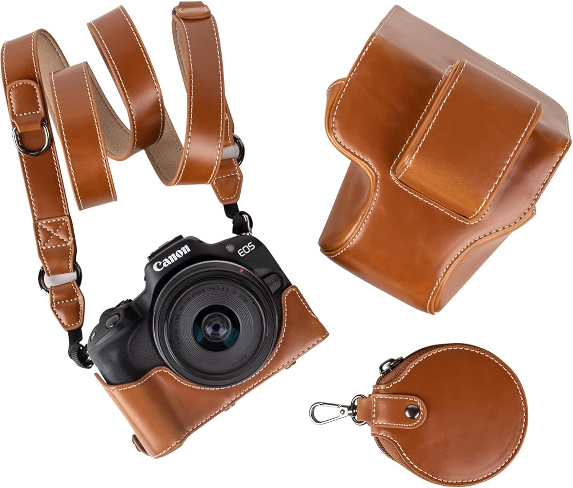 Amazon.co.jp: Kinokoo EOS R50ケース、Canonキヤノン EOS R50カメラ