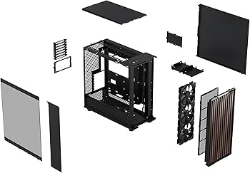 Amazon.com: Fractal Design North XL Charcoal Black TG Dark