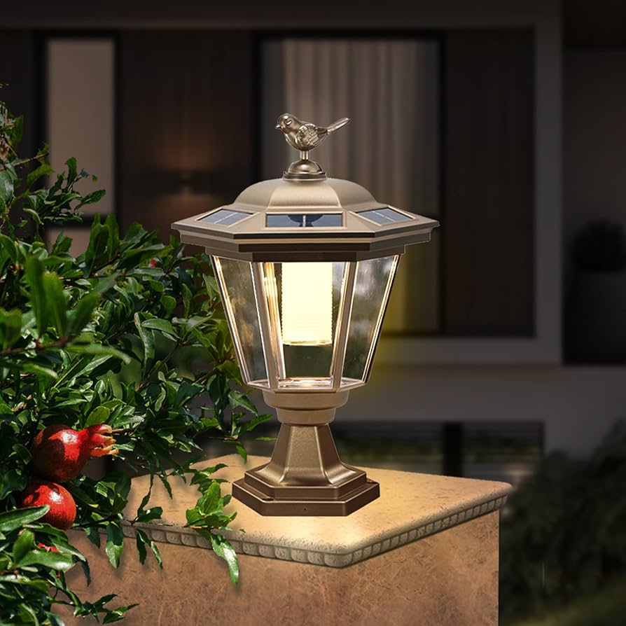 Amazon.co.jp: GWSOLAR【ソ－ラ－ランタン玄関灯 かわいい小鳥模様