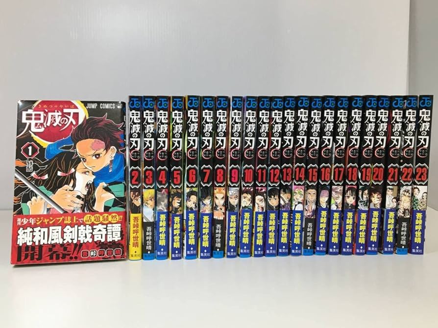 Amazon.co.jp: 全巻初版レア 全23巻 吾峠呼世晴 帯多数有り 冨樫義博
