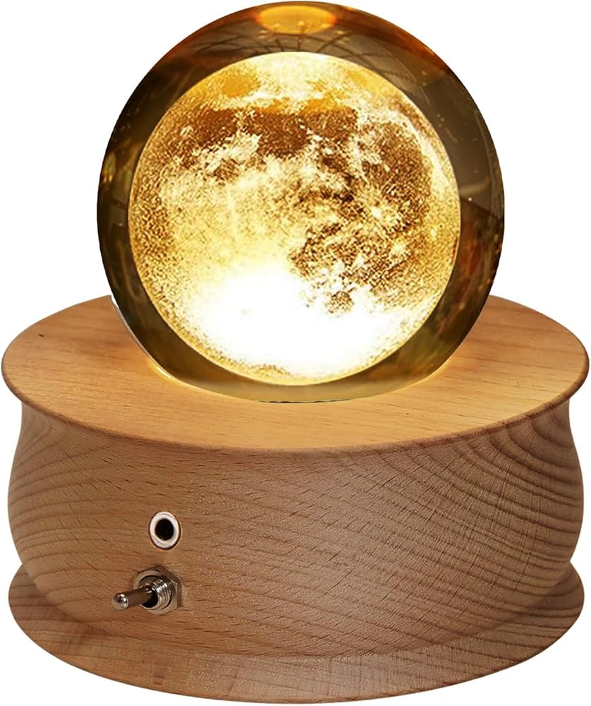 Amazon.co.jp: 【最新正規品】オルゴール クリスタル ボール スノー