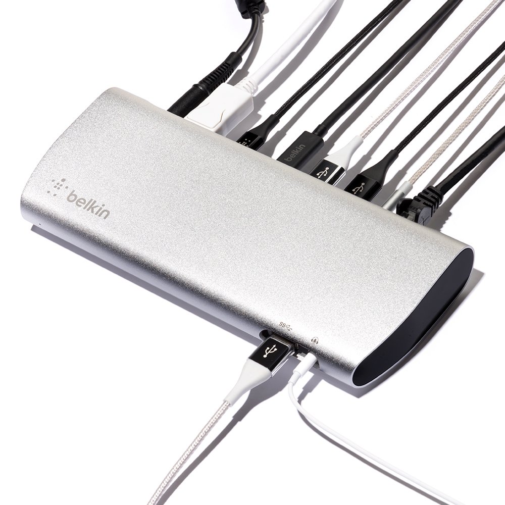 Amazon.com: Belkin Thunderbolt 3 Dock w/ 2.6ft Thunderbolt 3 Cable