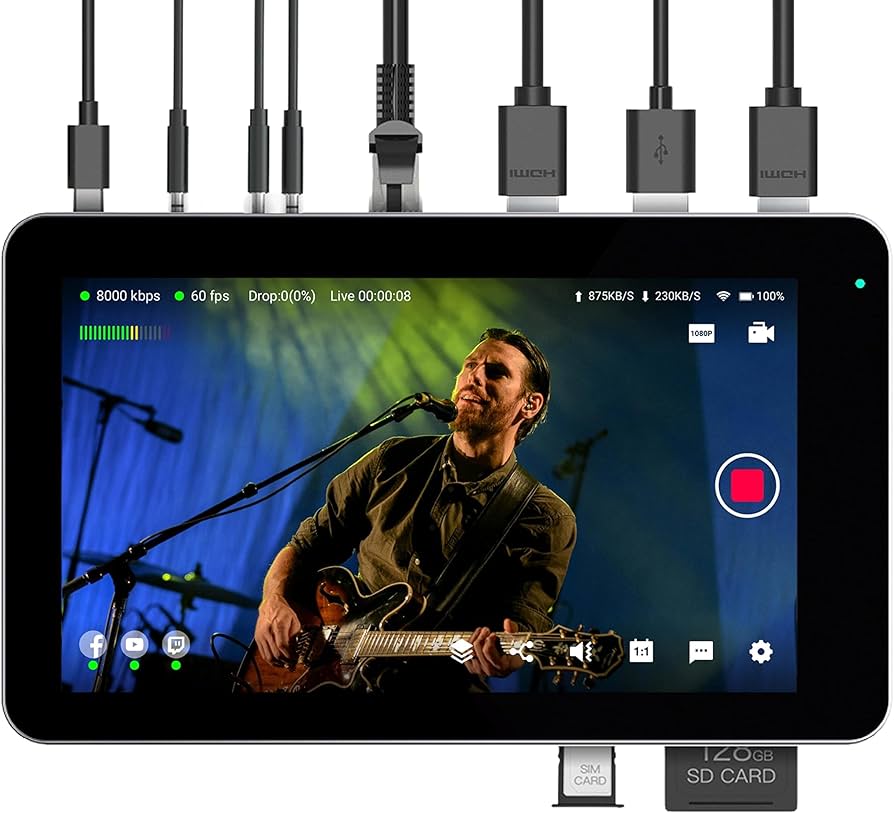 Amazon.co.jp: YoloLiv YoloBox Mini モバイルライブストリーミング