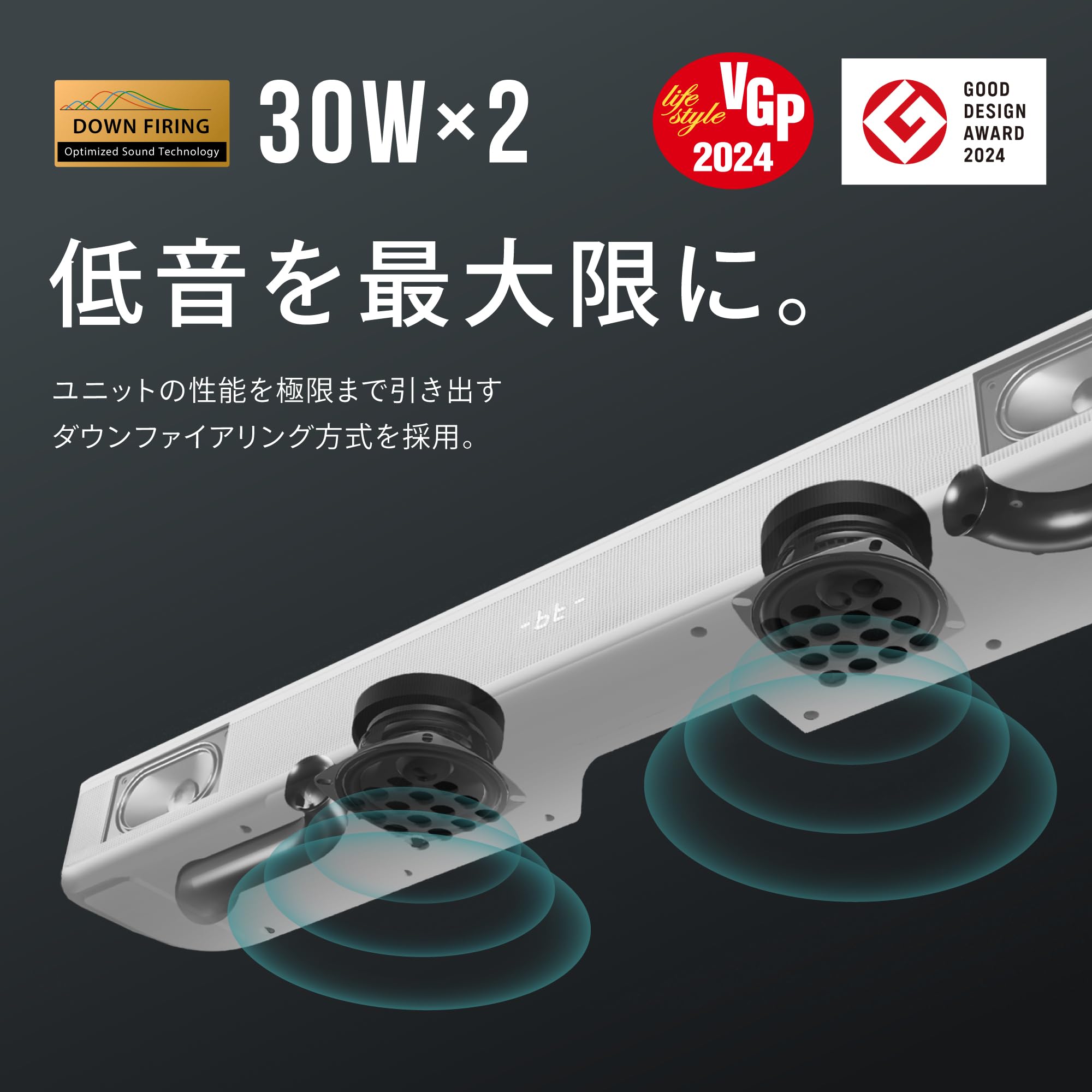 Amazon.co.jp: FUNLOGY Soundbar（スピーカー/サウンドバー）VGP2024